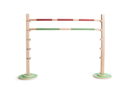 BS Toys, Drewniana gra sportowa Skok przez płotki