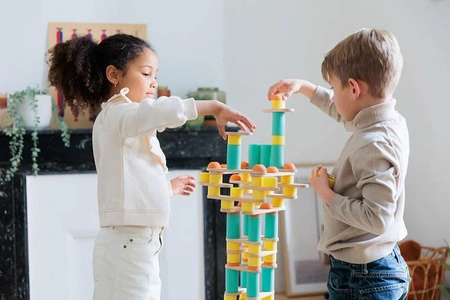 OPPI Kreatywny zestaw konstrukcyjny Stix 108 elementów 2+