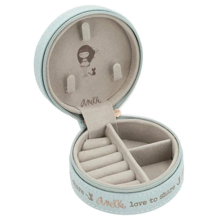 Pudełko na biżuterię niebieskie | Anekke®