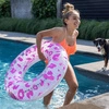 The Swim Essentials Koło do pływania Panterka Neon 90cm 2020SE174