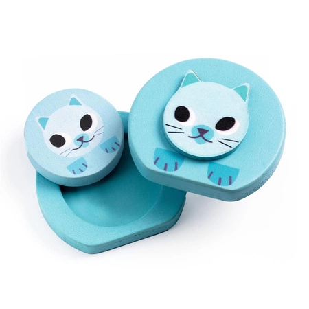 Drewniana magnetyczna układanka FARMA DJ06446