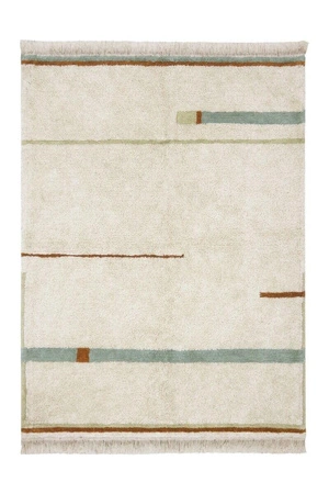 Dywan Bawełniany Lanes Vintage Blue XL, 200x300 cm, Maxi Rugs Lorena Canals