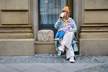 Lassig Green Label Torba dla mam z akcesoriami Everyday beige