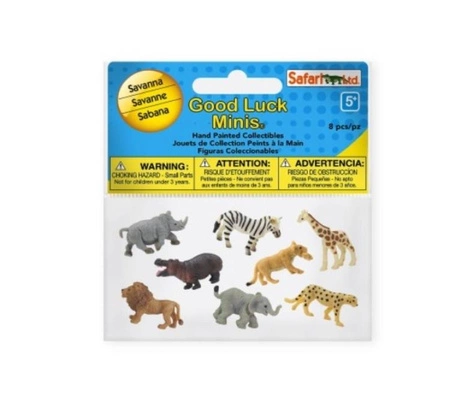 Safari Ltd. Zestaw Figurek Mini Zwierzęta Sawanny