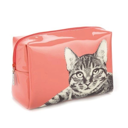 JellyCat *Kosmetyczka - Kot na różowym 16x25x9 cm