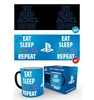 Kubek termoaktywny Playstation "EAT, SLEEP, PLAY, REPEAT"