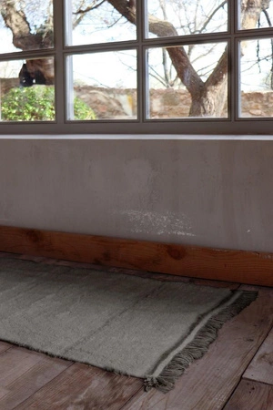 Dywan wełniany Steppe Grey 80x230 cm Lorena Canals