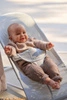 BABYBJORN - leżaczek BALANCE SOFT MESH - Szary/Biały