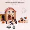 Drewniany kurnik zestaw, mebelki do domku dla lalek, zabawka, Le Toy Van