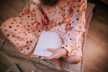 Zestaw kreatywny do tworzenia biżuterii Papierowe koraliki 8+, Janod