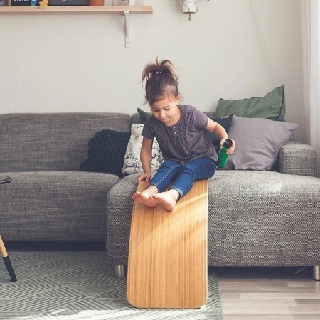 Deska do balansowania Original z filcem, Red, Wobbel