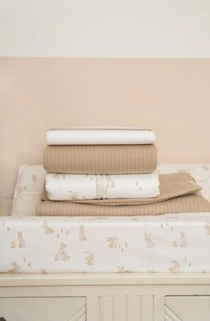 Little Dutch Prześcieradło muślinowe 60x120 cm Soft White TE10693029