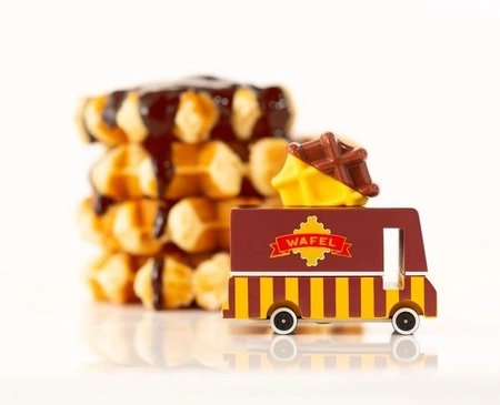 Candylab Samochód Drewniany Waffle Van
