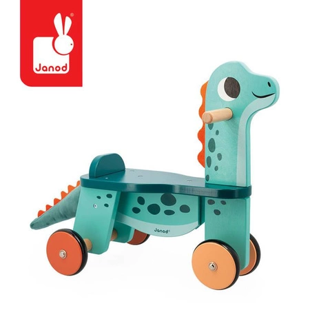 Drewniany jeździk Dinozaury 12 m+, Janod