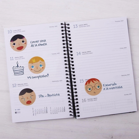 Zestaw naklejek w rolce Apli Kids - Emocje