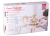 Kolejka Dla Dzieci Drewniana Zestaw Farma Classic World