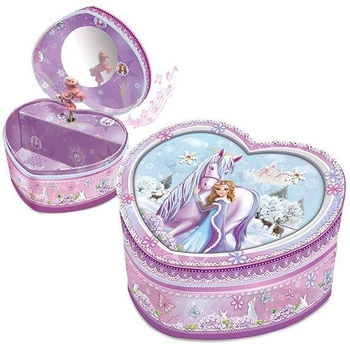 Szkatułka z pozytywką Zimowa Księżniczka