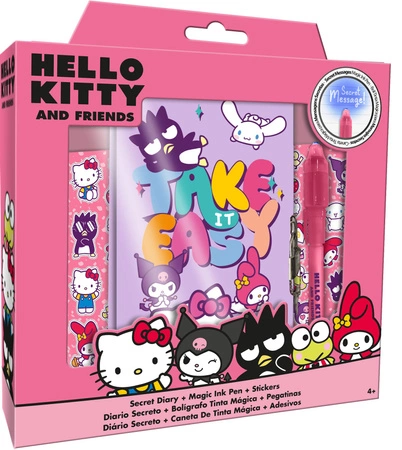 Pamiętnik z magicznym długopisem Hello Kitty HK50184