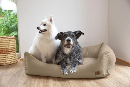 PALOPA Legowisko dla psa bawełniane Fred humus M