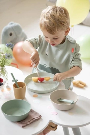 Done by Deer Łyżeczka dla Dziecka Kiddish Lalee Mustard 4szt.