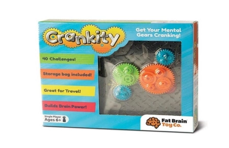 Fat Brain Toy Łamigłówka Kółka Zębate Crankity