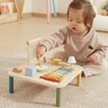 Viga Drewniany Stolik Edukacyjny Muzyczny Sensoryczny 7W1