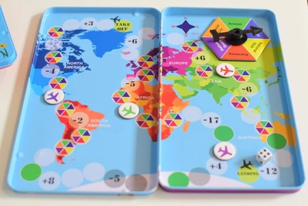 Gra magnetyczna The Purple Cow - Wyścig dookoła świata