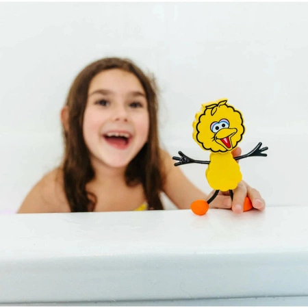 Glo Pals, Postać do kąpieli Wielki Ptak - zestaw z dwiema kostkami sensorycznymi świecącymi w wodzie