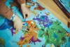 Mudpuppy Puzzle Świat dinozaurów z elementami w kształcie dinozaurów 80 elementów 5+