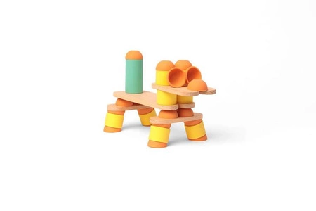 OPPI Kreatywny zestaw konstrukcyjny Stix 60 elementów 2+