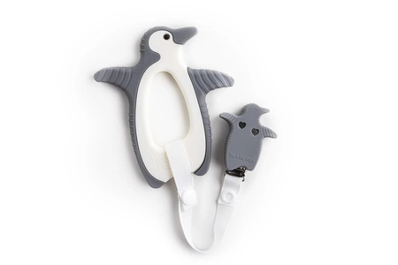 Gryzak sensoryczny Bickiepegs - Peggie the Penguin