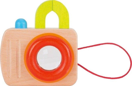 Drewniany aparat fotograficzny Can&on 51553-Goki, kalejdoskop dla dzieci