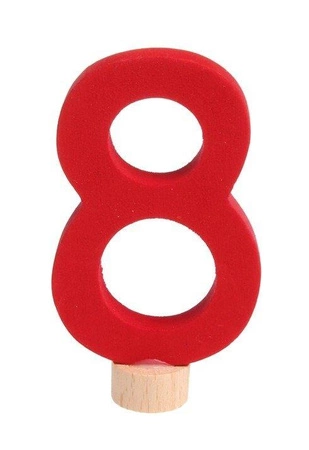 Dekoracyjna figurka cyfra 8, Grimm's