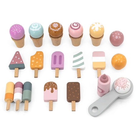 VIGA PolarB Drewniany Stragan z Lodami Lodziarnia Mobilna