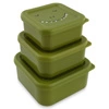 Zestaw pojemników na przekąski 3 szt. – Dinozaur Trixie Baby
