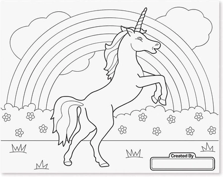 Kolorowanka Jumbo Konie, Kwiaty, Serduszka 14225-Melissa & Doug, kolorowanki