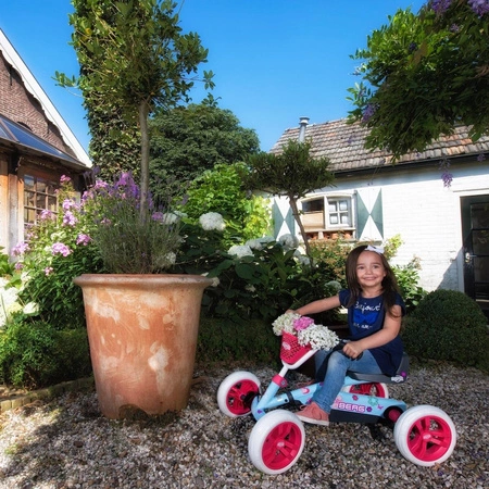 BERG Gokart na Pedały Buzzy Bloom Ciche Koła 2-5 lat do 30 kg