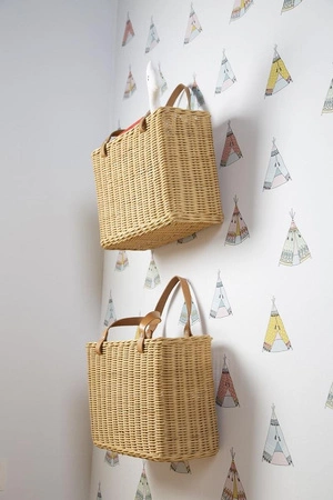 Childhome Kosz wiszący do przechowywania Natural