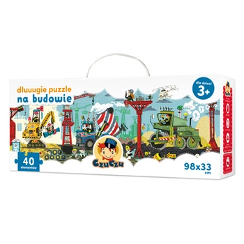 Puzzle 40 na budowie dłuuugie puzzle czuczu