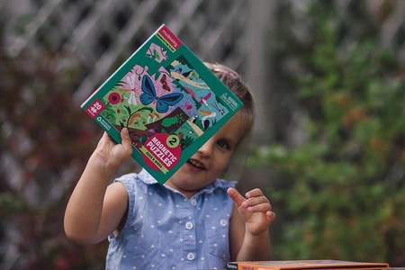 Mudpuppy Puzzle magnetyczne 2w1 Robaki i ptaki 20 elementów 4+