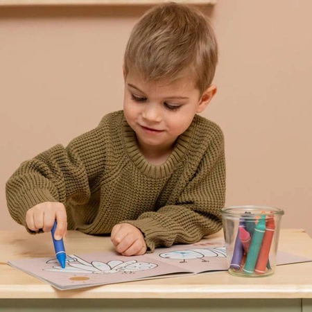 Little Dutch Kredki woskowe 8 sztuk 120631