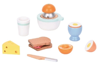 Zdrowe śniadanko- drewniany zestaw do zabawy