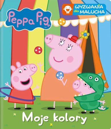 Moje kolory. Wyzwania dla malucha. Świnka Peppa