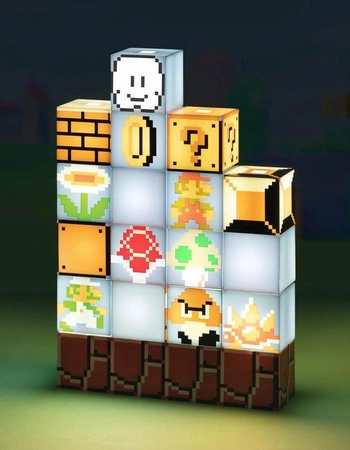 Lampka Super Mario Bros - zbuduj swój poziom