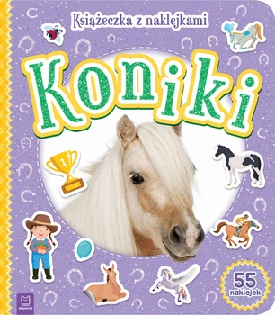 Koniki książeczka z naklejkami