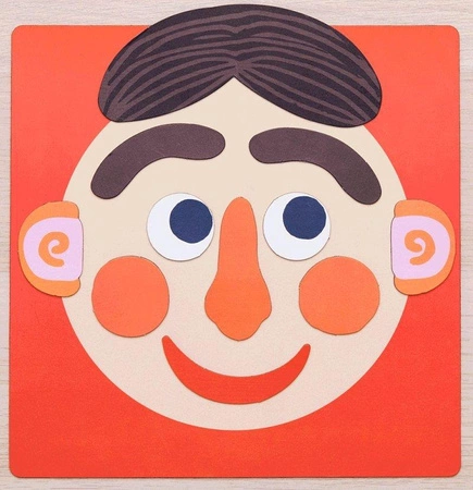 Zestaw magnetyczny układanka Twarz pełna emocji 158960-Manhattan Toy, zabawki kreatywne