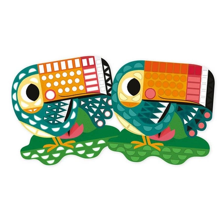 Zestaw kreatywny Naklejki i ozdoby My arts & crafts 5+, Janod