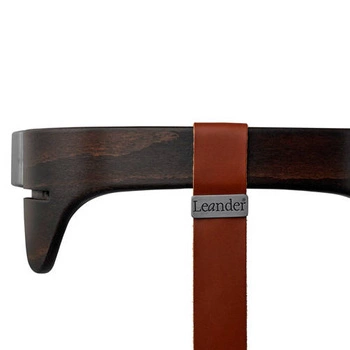 LEANDER - barierka do krzesełka do karmienia CLASSIC™, brązowa