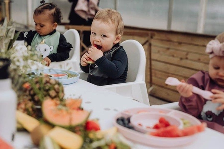 Baby Livia Śliniak Mint Miś 103-10