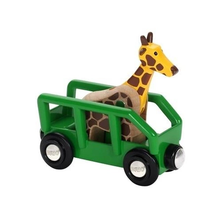 BRIO World Wagon z Żyrafą Safari